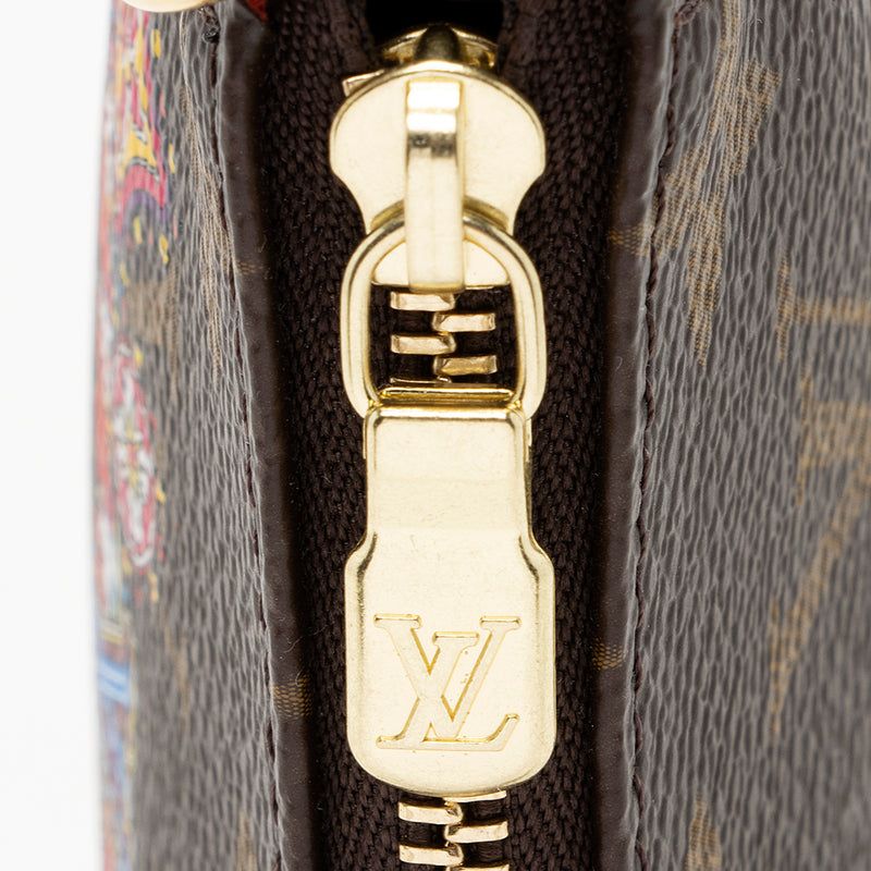 Louis Vuitton Monogram Canvas Mini Pochette Accessoires (SHF-17030