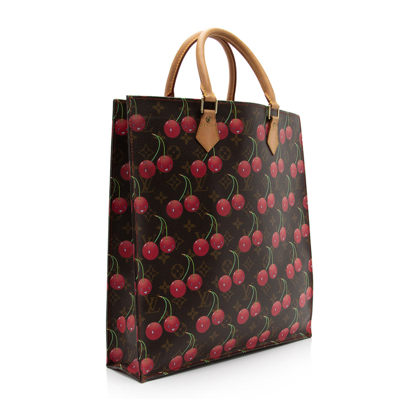 Louis Vuitton Limited Edition Monogram Cerises Sac Plat Bag