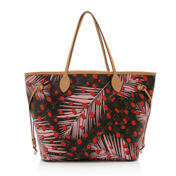 Louis Vuitton Neverfull Jungle Dot MM with Pouch Tote Bag - THE