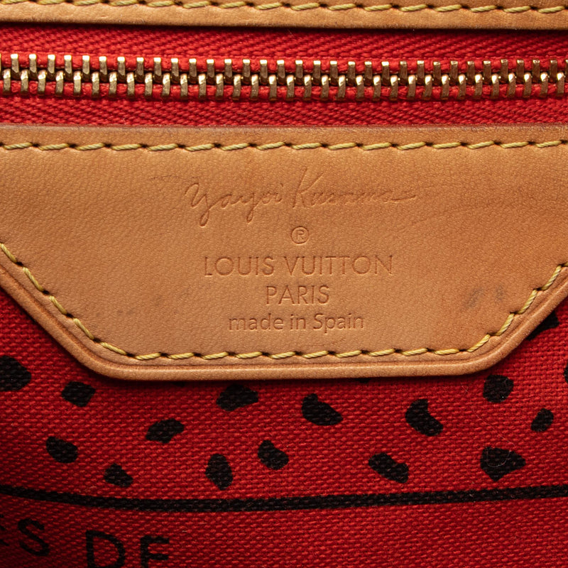 Louis Vuitton Limited Edition Kusama Neverfull MM Tote (SHF-20100