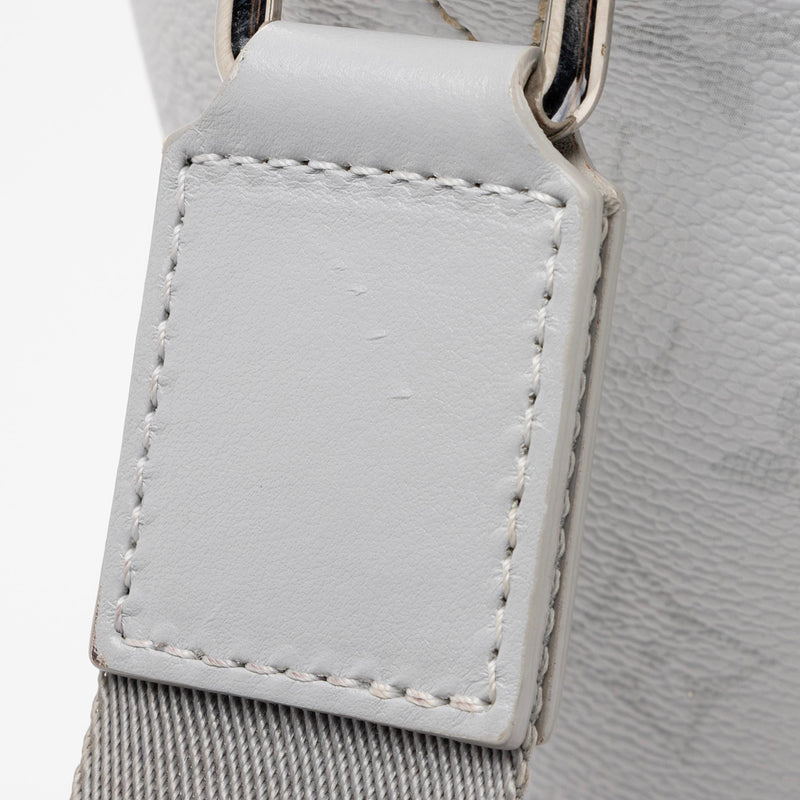 Louis Vuitton Chalk Sling Bag Limited Edition Logo Story Monogram Canvas Gray