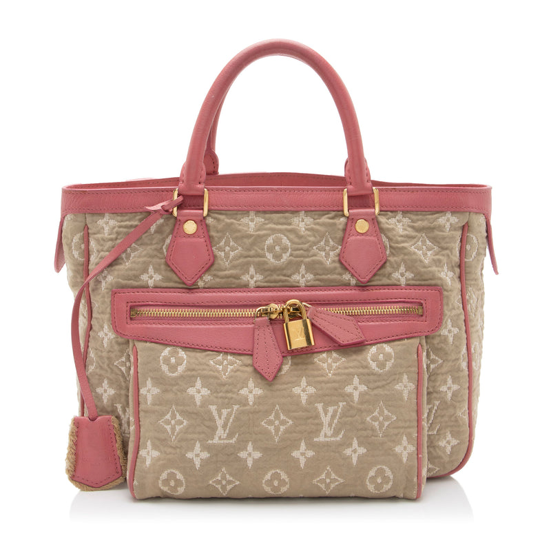 Louis Vuitton Limited Edition Monogram Sabbia Cabas MM Tote (SHF-Wss1Xu)