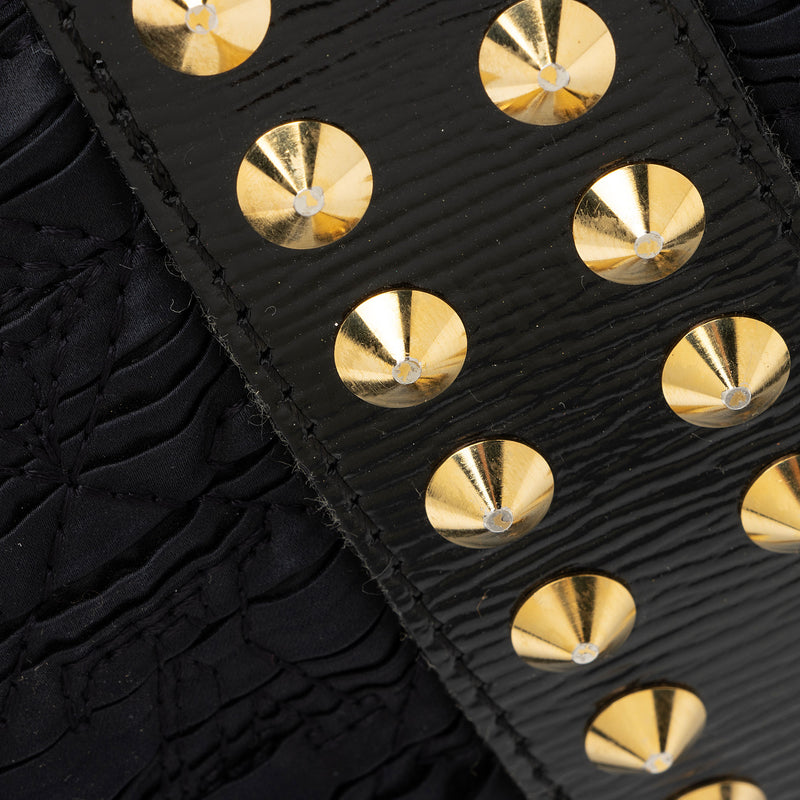 Louis Vuitton Limited Edition Monogram Satin Leather Coquette Pochette –  LuxeDH