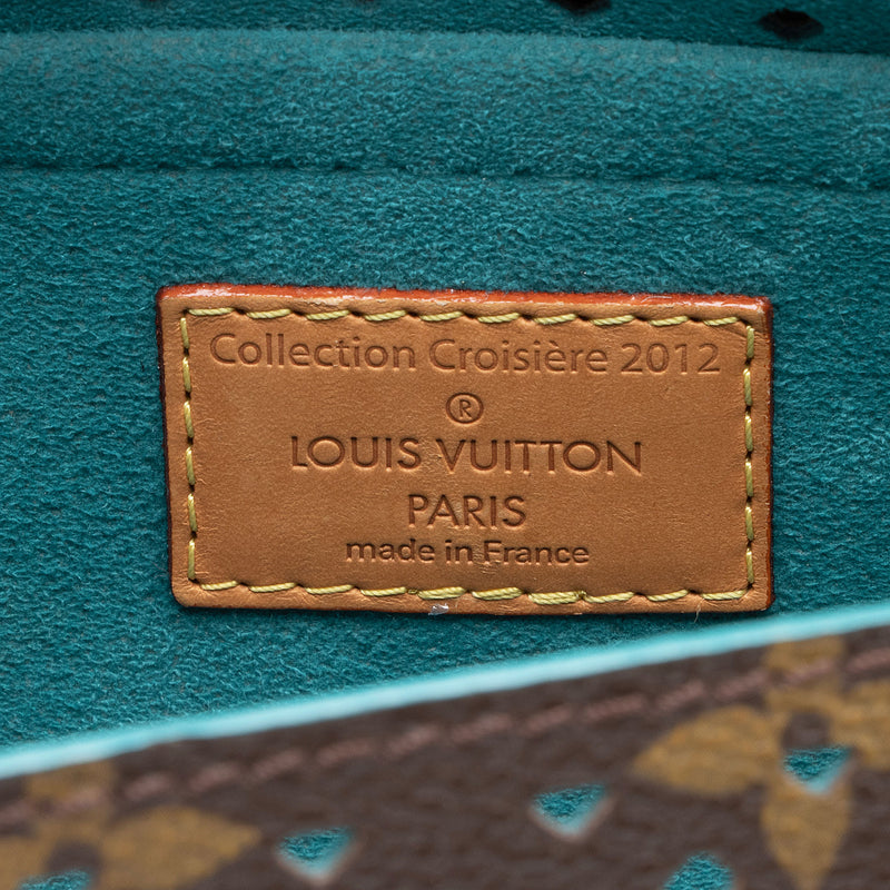 Louis Vuitton Orange Monogram Perforated Canvas Limited Edition