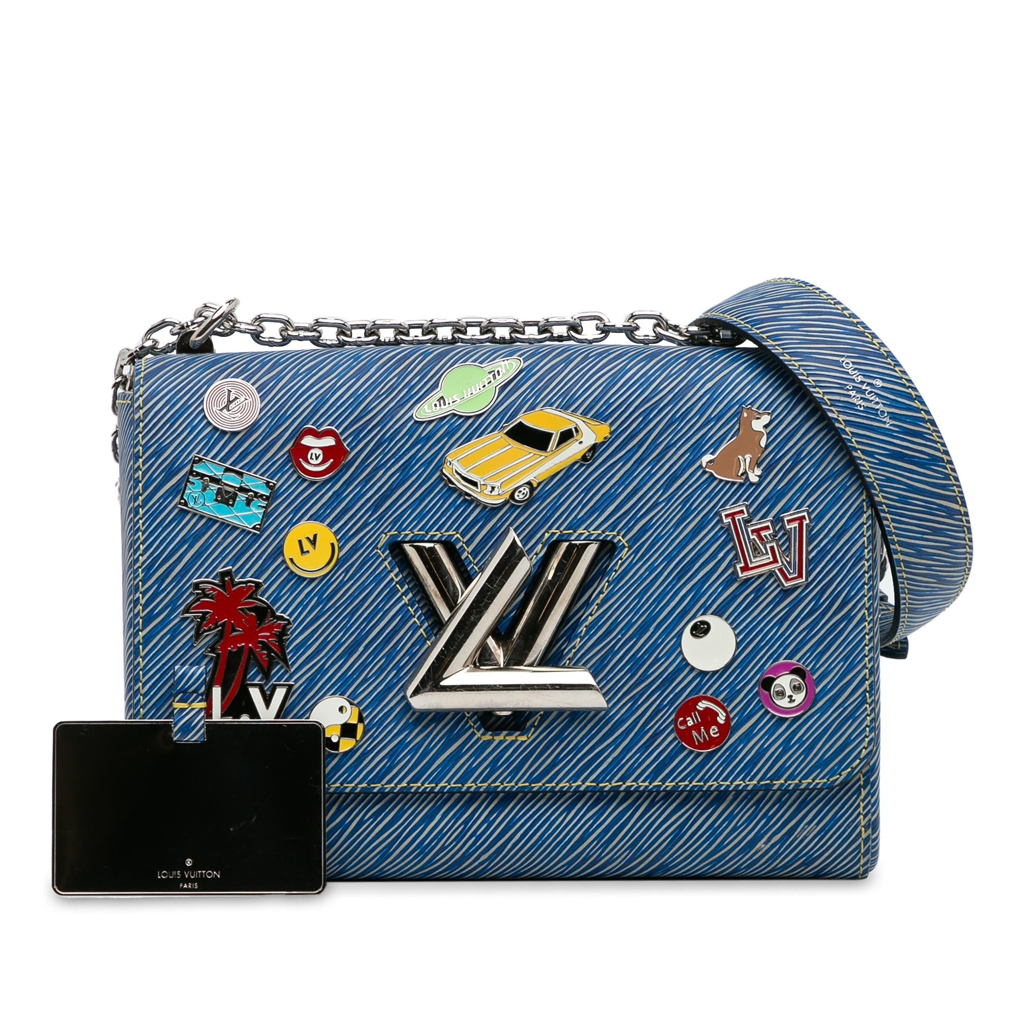 Louis Vuitton Limited Edition Pins Embellished Epi Twist MM (SHG-DNZ31 ...