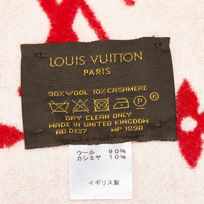 Louis Vuitton The Ultimate Fur Scarf Brown Cashmere
