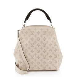 Louis Vuitton Mahina Leather Babylone PM Satchel (SHF-BkXUat)