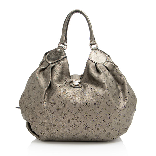 Louis Vuitton Metallic Mahina Leather XL Hobo (SHF-d8K5n6)