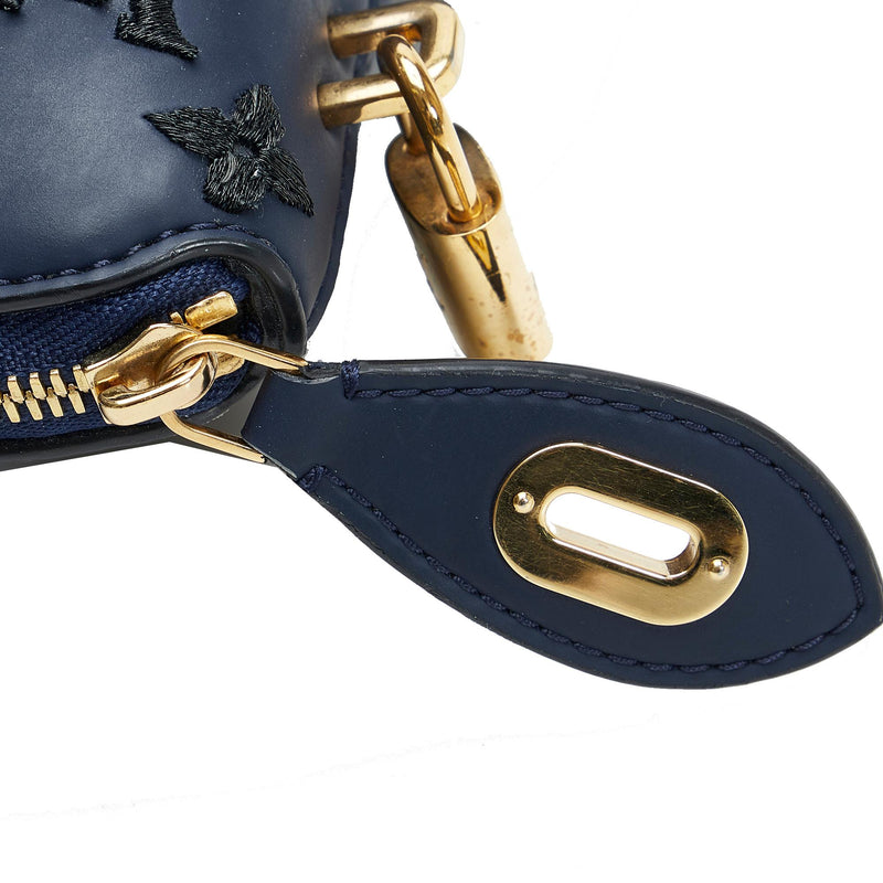 LOUIS VUITTON Monogram Addiction Lockit BLEU MARINE Runway Bag