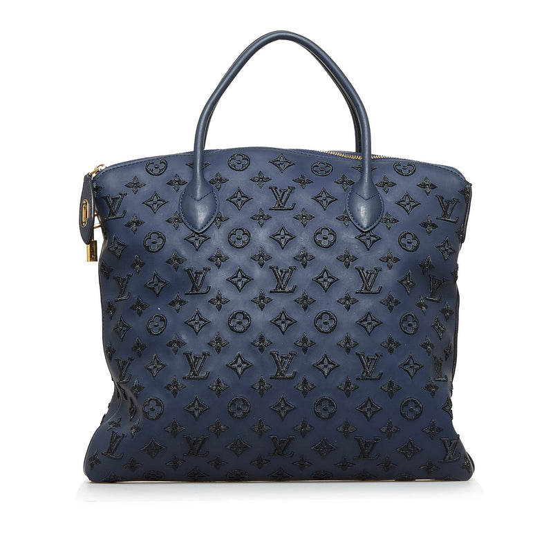 Louis Vuitton Lockit Vertical Monogram Double Handle Bag