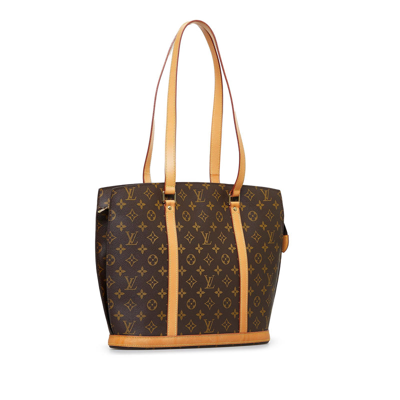 Louis Vuitton Monogram Babylone Bag Brown