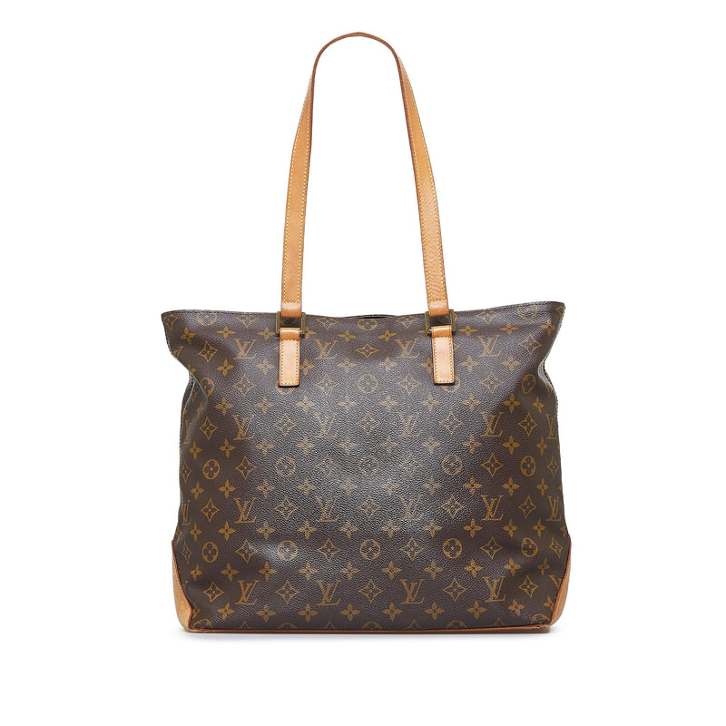 Louis Vuitton Cabas Rivington Damier Ebene Tote Bag Brown For Sale