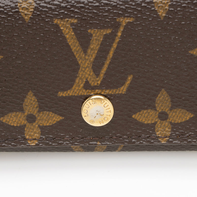 Louis Vuitton Monogram Canvas 4 Key Holder (SHF-IiR1sv)