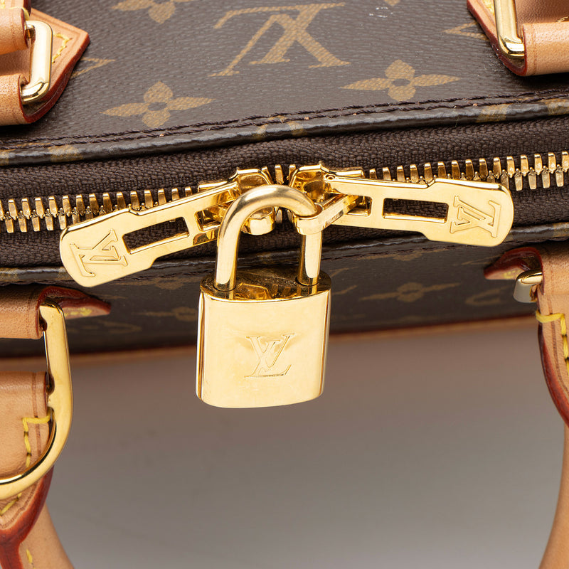 Louis Vuitton Monogram Canvas Alma BB Satchel (SHF-CqbG2d)