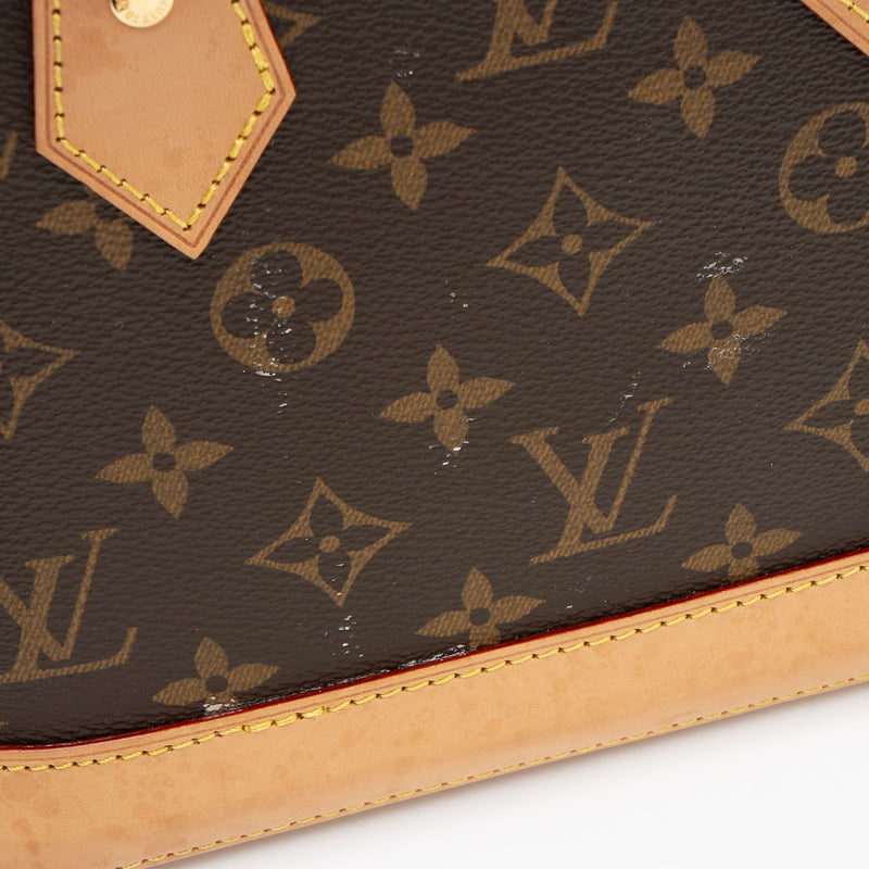 Louis Vuitton Monogram Canvas Alma BB Satchel (SHF-CqbG2d)