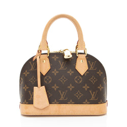 Louis Vuitton Monogram Canvas Alma BB Satchel (SHF-CqbG2d)