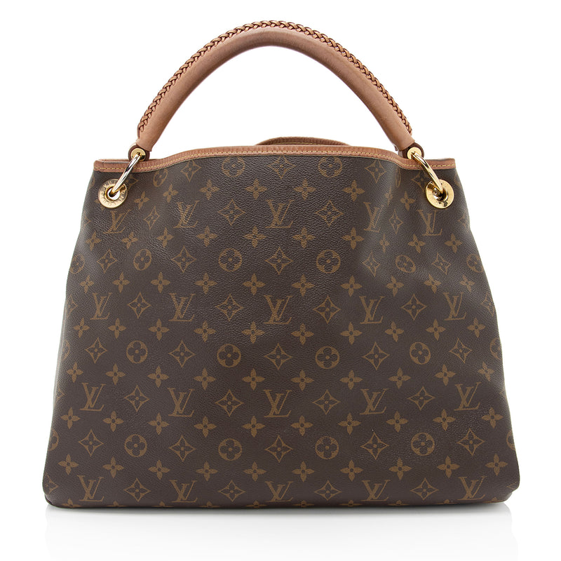 Louis Vuitton Monogram Canvas Artsy MM Shoulder Bag (SHF-kfX5wb)