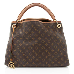 Louis Vuitton Monogram Canvas Artsy MM Shoulder Bag (SHF-kfX5wb)