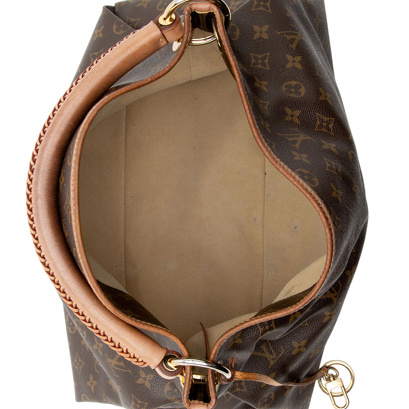 Louis Vuitton Monogram Canvas Artsy MM Shoulder Bag (SHF-kfX5wb)