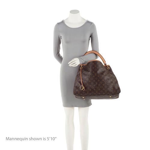 Louis Vuitton Monogram Canvas Artsy MM Shoulder Bag (SHF-kfX5wb)