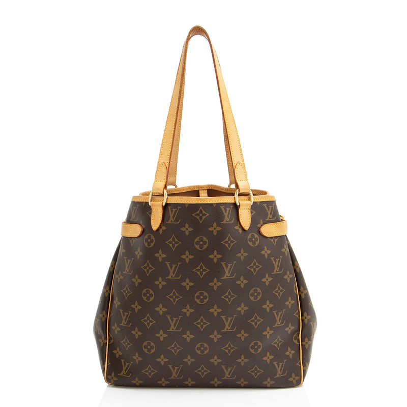 Louis Vuitton Monogram Canvas Batignolles Vertical Tote (SHF-Ko2uAX)