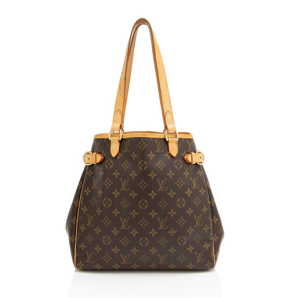 Louis Vuitton Monogram Canvas Batignolles Vertical Tote (SHF-Ko2uAX)