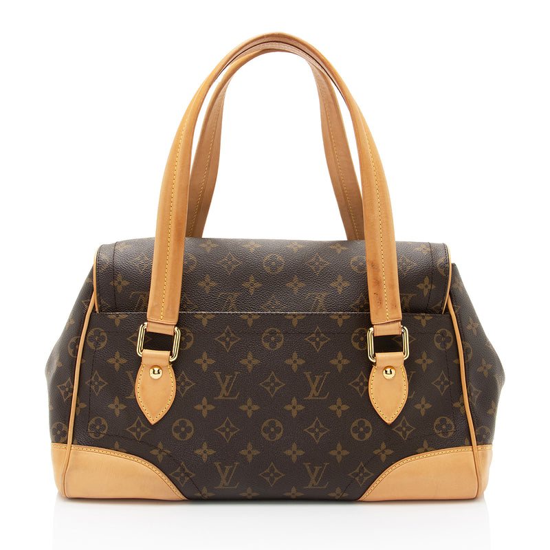 Louis Vuitton Monogram Canvas Beverly GM Shoulder Bag (SHF-N391mL)