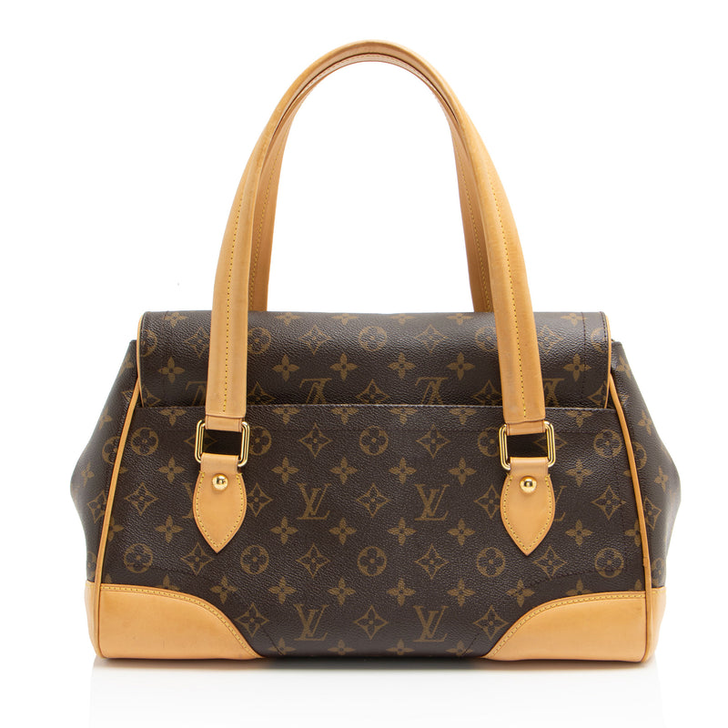 Louis Vuitton Monogram Canvas Beverly GM Shoulder Bag (SHF-mX8LAY)