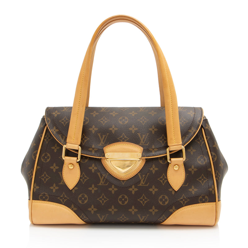 Louis Vuitton Monogram Canvas Beverly GM Shoulder Bag (SHF-mX8LAY)