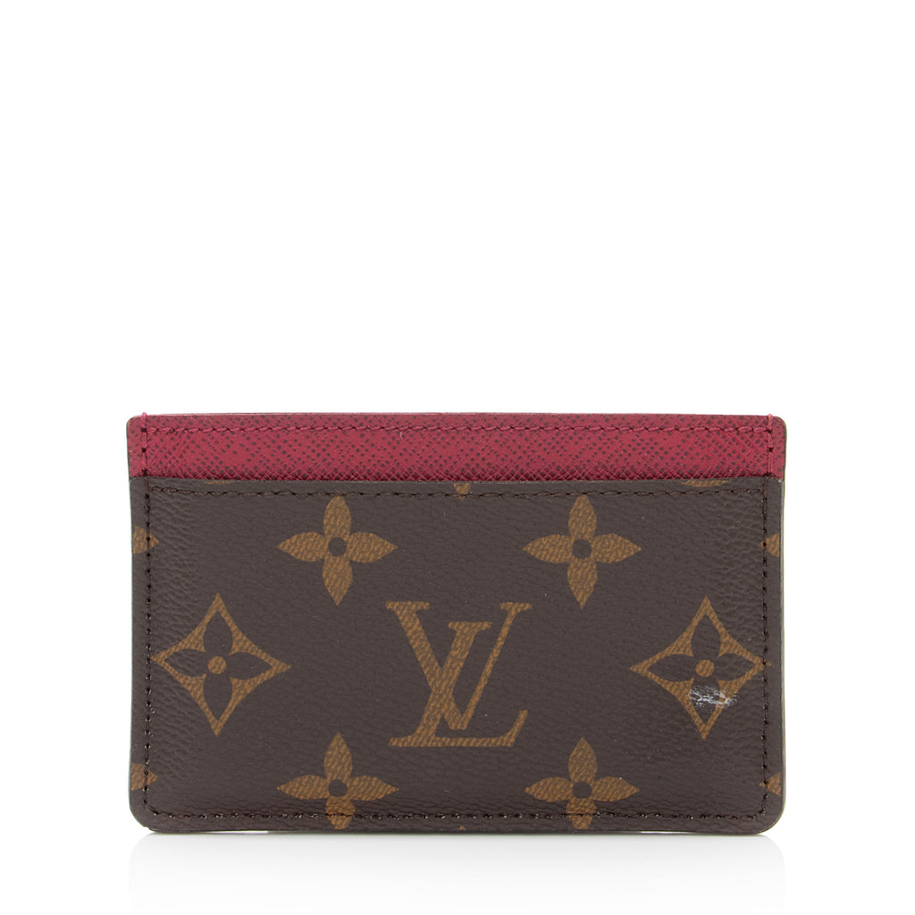 Louis Vuitton Monogram Canvas Card Holder (SHF-uEzKRT) – LuxeDH