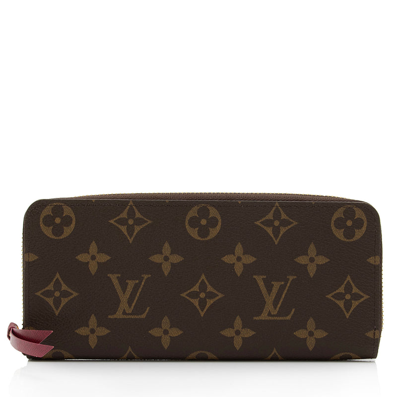 Louis Vuitton Monogram Canvas Clemence Wallet (SHF-23509) – LuxeDH