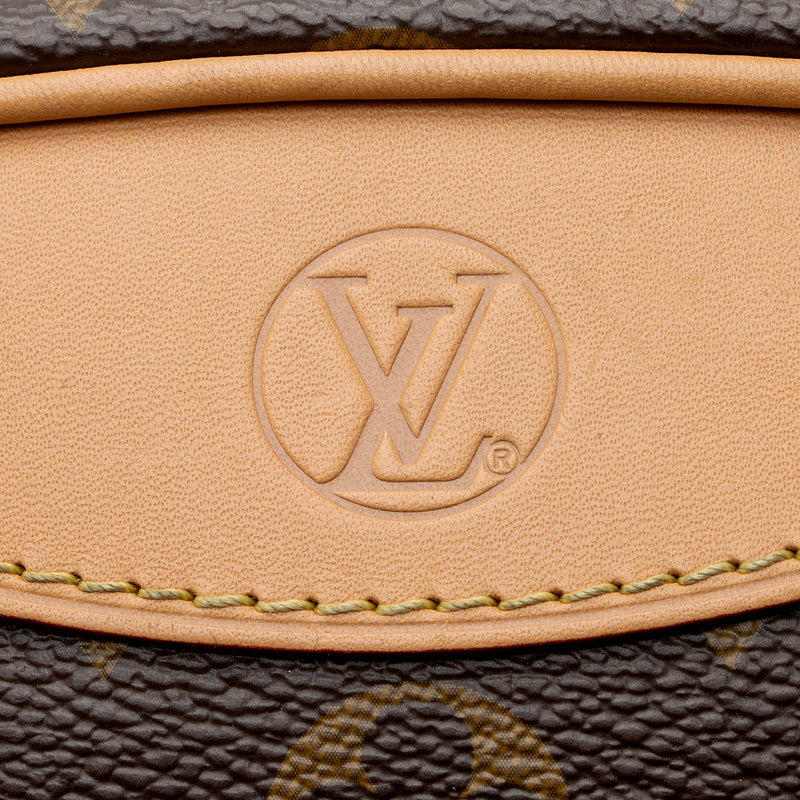 Louis Vuitton Monogram Canvas Deauville Mini Shoulder Bag (SHF-20470)