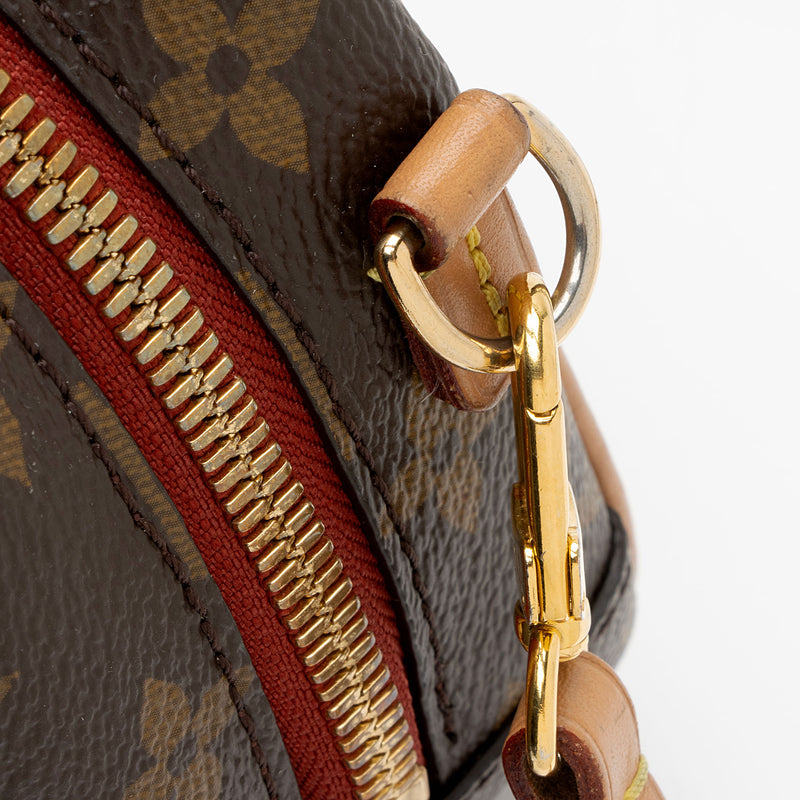 Louis Vuitton Monogram Canvas Deauville Mini Shoulder Bag (SHF-Y7tl7f)