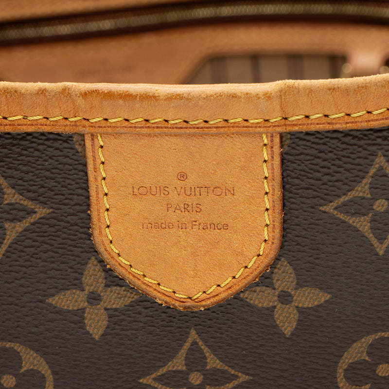 Louis Vuitton Monogram Canvas Delightful GM Shoulder Bag (SHF-qslt5c)