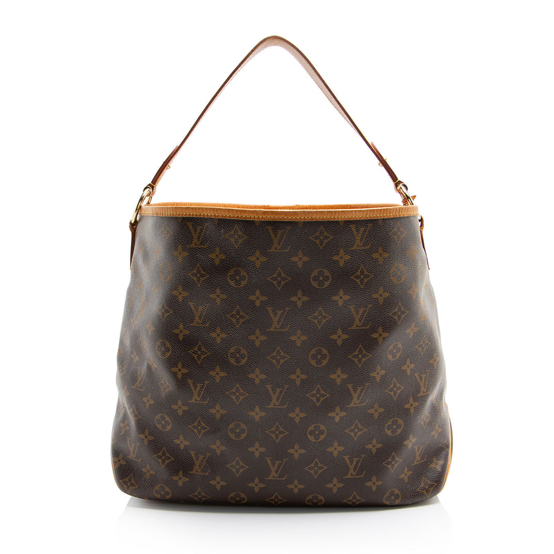 Louis Vuitton Monogram Canvas Delightful MM Shoulder Bag (SHF-gE09II)