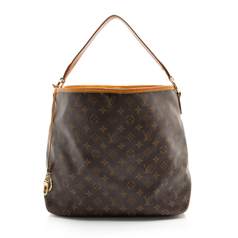 Louis Vuitton Monogram Canvas Delightful MM Shoulder Bag (SHF-gE09II)