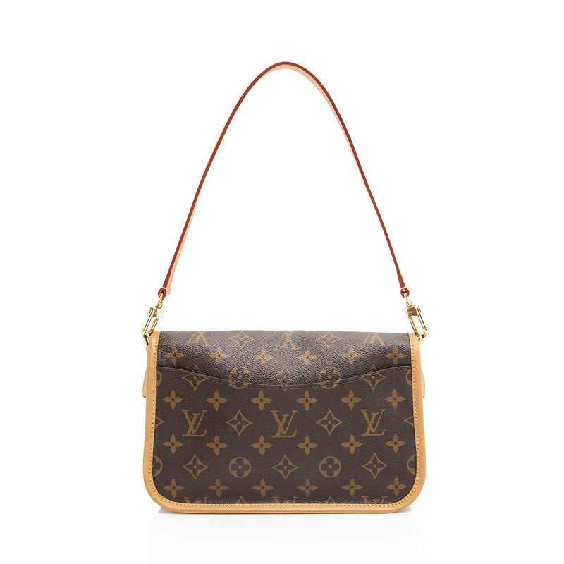 Louis Vuitton Monogram Canvas Diane Shoulder Bag (SHF-ynmF70)