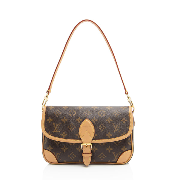 Louis Vuitton Monogram Canvas Diane Shoulder Bag (SHF-ynmF70)