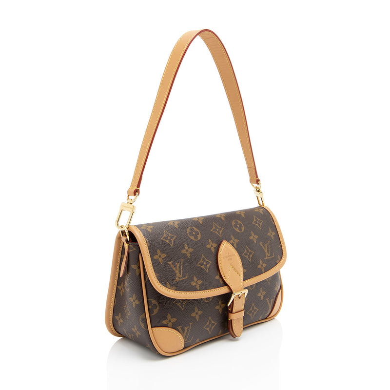 Louis Vuitton Monogram Canvas Diane Shoulder Bag (SHF-ynmF70)