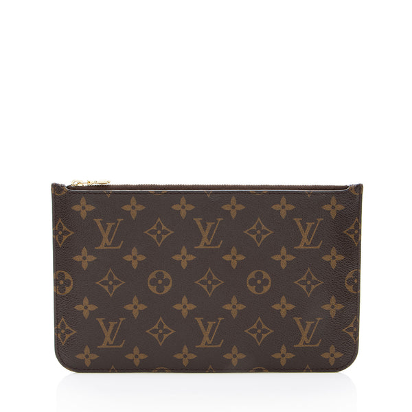 Louis Vuitton Monogram Canvas Escale Neverfull MM Pochette (SHF-QdQI96)