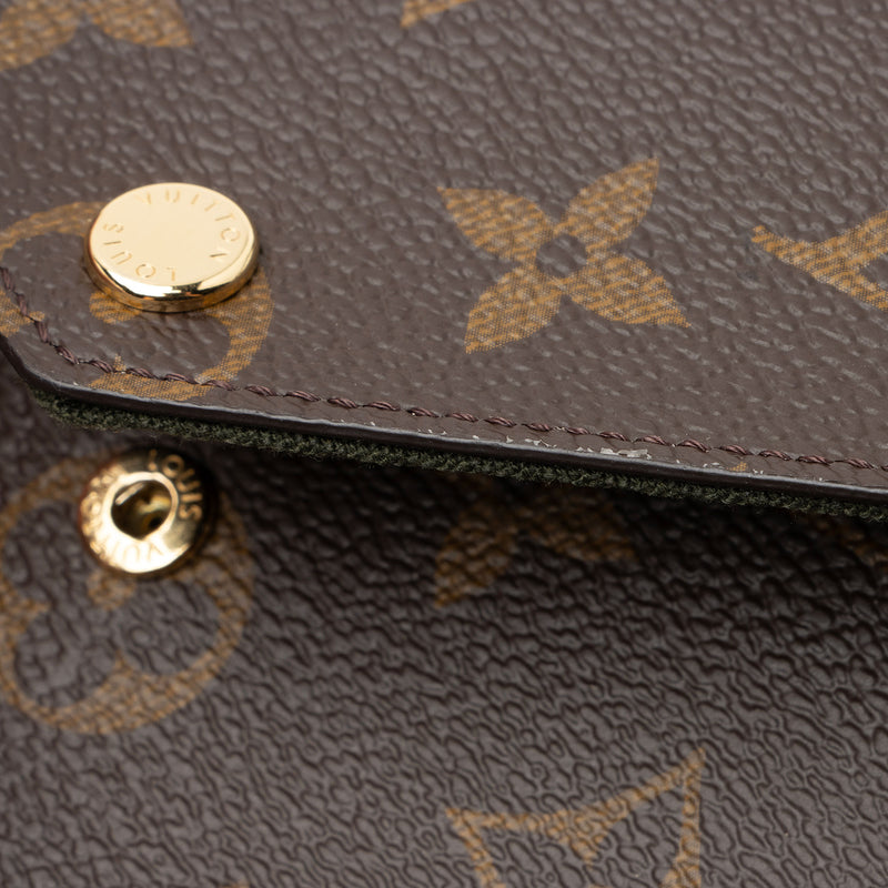 Louis Vuitton Monogram Felicie Strap & Go w/Tags - Brown Crossbody
