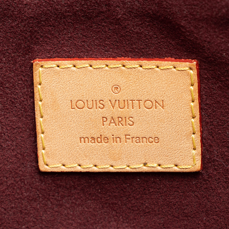 Louis Vuitton Monogram Canvas Flower MM Zip Tote (SHF-H0ttAo)