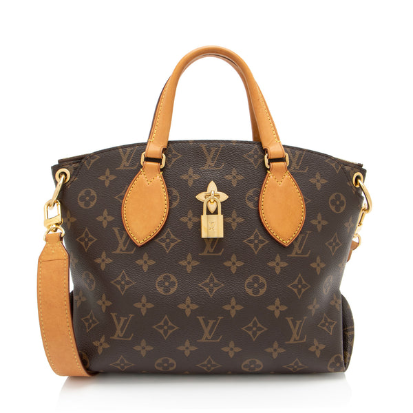 Louis Vuitton Monogram Canvas Flower PM Zip Tote (SHF-DxcVtF)