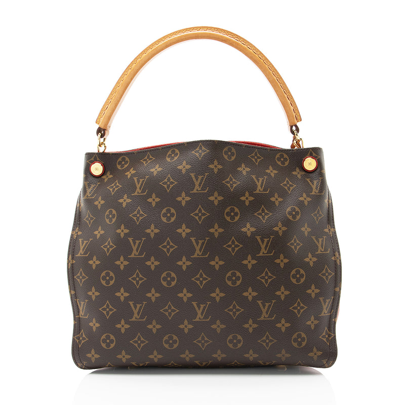 Louis Vuitton Monogram Canvas Gaia Shoulder Bag (SHF-csKU0A)