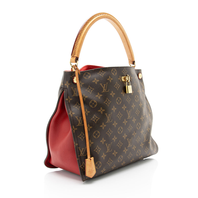 Louis Vuitton Monogram Canvas Gaia Shoulder Bag (SHF-csKU0A)