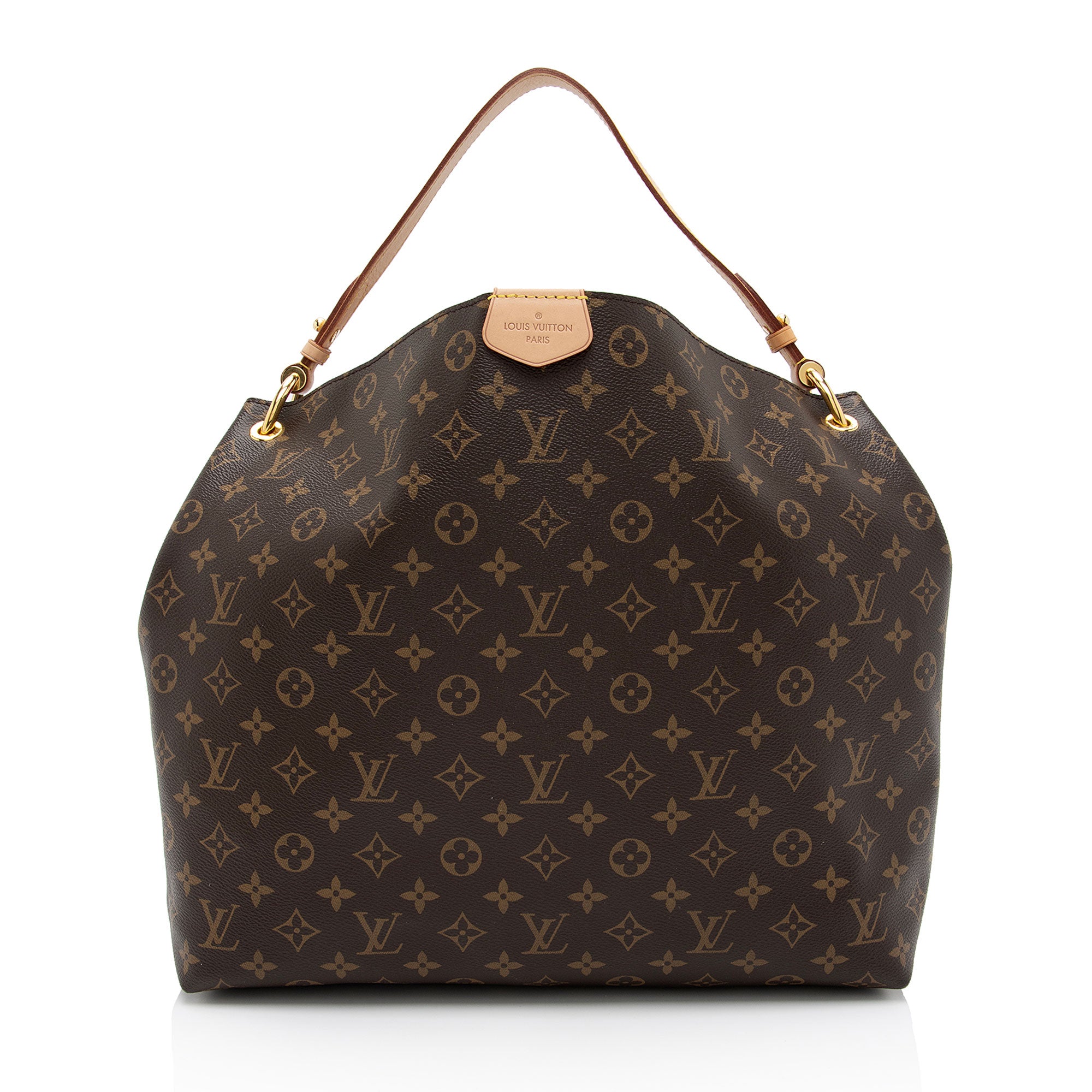 Louis Vuitton Monogram Canvas Graceful MM Hobo (SHF-PRLVbc)