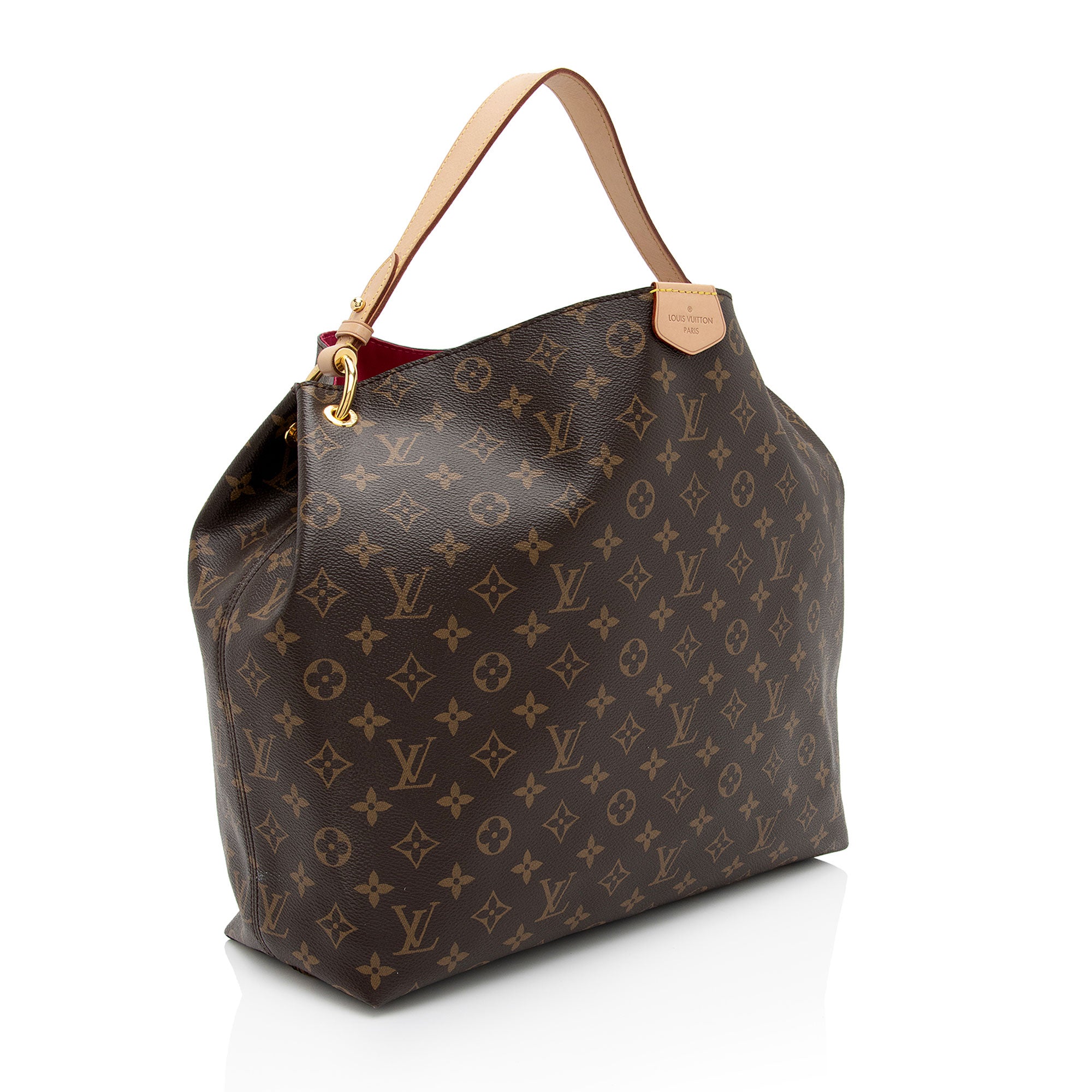 Louis Vuitton Monogram Canvas Graceful MM Hobo (SHF-PRLVbc)