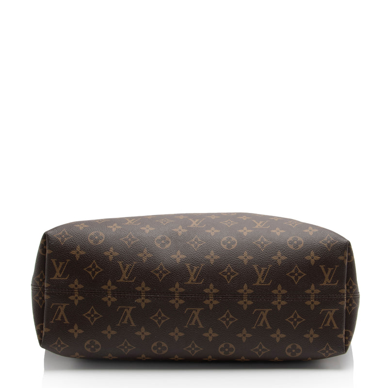 Louis Vuitton Monogram Canvas Graceful MM Hobo (SHF-602OqV)