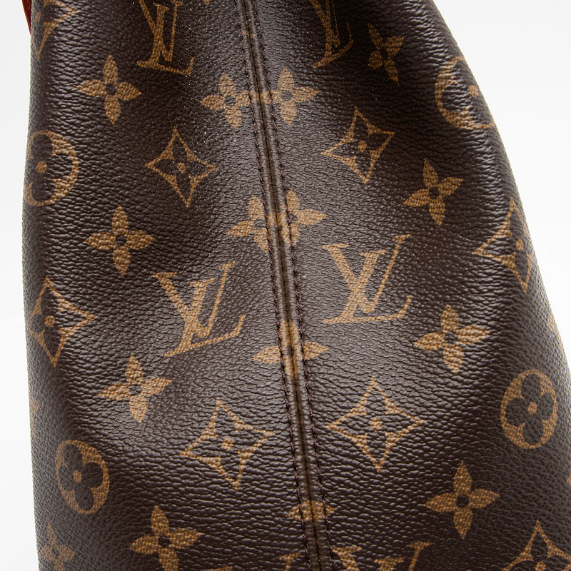 Louis Vuitton Monogram Canvas Graceful MM Hobo (SHF-602OqV)