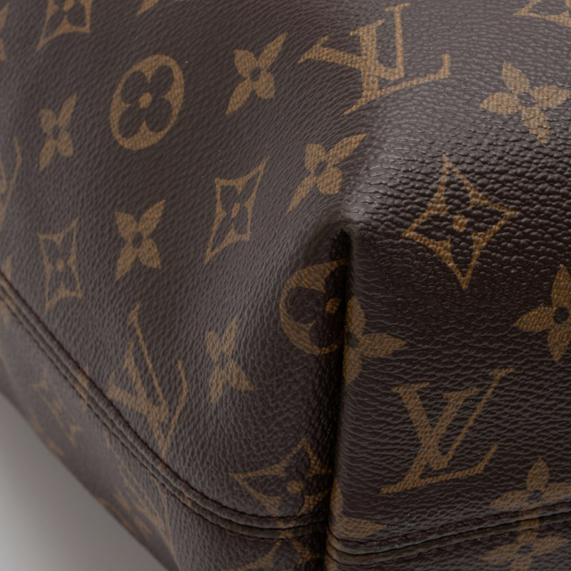 Louis Vuitton Monogram Canvas Graceful MM Hobo (SHF-602OqV)